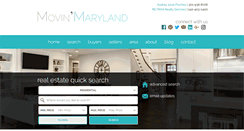Desktop Screenshot of movinmaryland.com